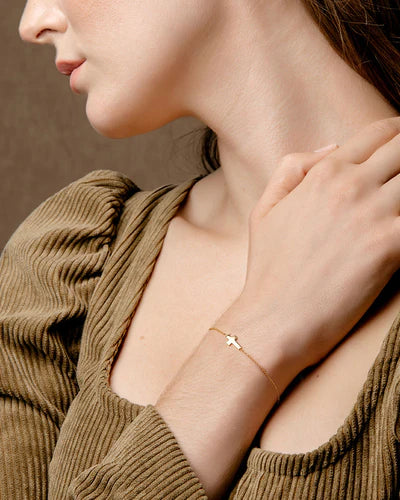 PULSERA CON CRUZ T´ADORO