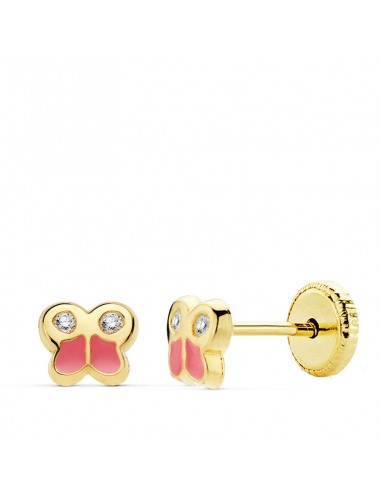 PENDIENTES MARIPOSA ORO 18 KTS. Ref. PM-18875